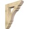 Ekena Millwork Olympic Slat Rough Sawn Bracket, Douglas Fir, 6"W x 30"D x 36"H BKT06X30X36OLY06RDF - alternate 1